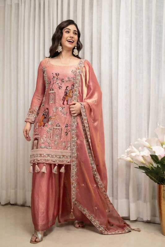 Designer Wedding Wear Suit Set