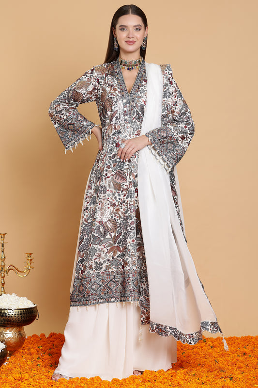 Bahaar-e-Noor Luxe Heritage Embroidered Set